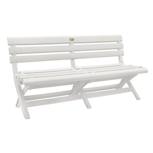 Grosfillex Commercial Resin Furniture Outdoor Bench Reviews Wayfair   Outdoor Bench 